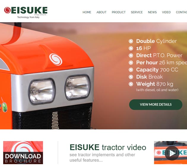 https://www.shreejidesign.com/Eisuke Mini Tractor