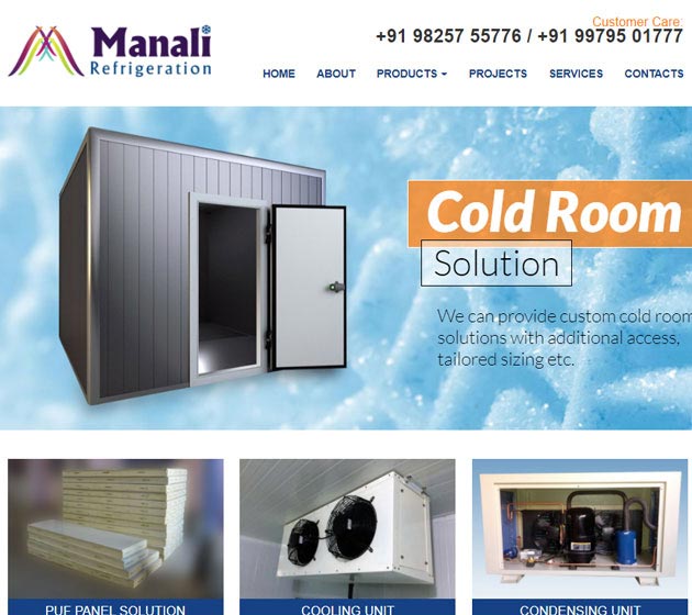 https://www.shreejidesign.com/Manali Refrigeration